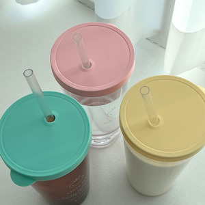[Made in Korea] OHBOTTLE Tumbler in Plastica Resistente dal Design Coreano Base, 500ml, Bicchiere Riutilizzabile con Coperchio, 4 Colori - Product Image 2
