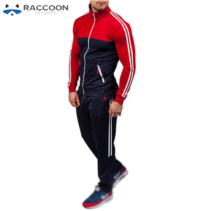 Survêtement de Jogging à capuche pour hommes, uniforme de sport bon marché, haut de gamme, fermeture éclair, vente en gros, 2020 - Product Image 5