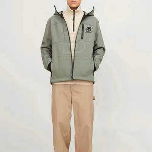 Personnalisable de haute qualité grande taille veste softshell au prix de gros meilleure vente veste softshell - Product Image 4