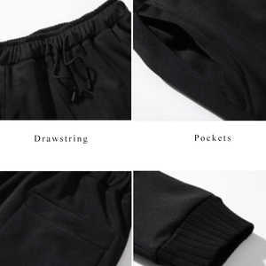 Nouveau survêtement polaire survêtement pour hommes survêtement en coton personnalisé uni lourd hommes - Product Image 4