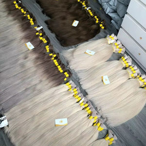 Meilleure vente 100% vierge vietnamienne Extensions de cheveux Super Double vrac 30 pouces étiré longueur droite Style brut cheveux humains - Product Image 1