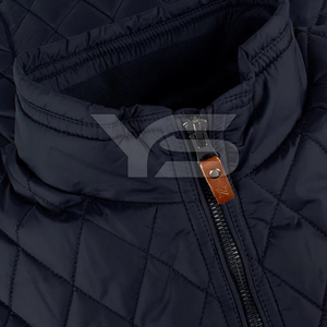 Sleeveless Winter Puffer <b>Jacket</b> for Men Hooded Stand Zipper Front <b>Smart</b> Casual Breathable Anti-Bacterial Nonwoven Fabric Solid - Product Image 3