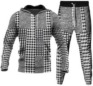Wholesale Tracksuits for <b>Men</b> Pullover <b>Jumper</b> Track Suit Fitness Hoodie <b>Working</b> Out Jogger Suits Training Tracksuits for <b>Men</b> - Product Image 5