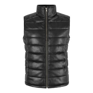 Chaleco de piel de oveja negra para mujer, nuevo estilo, 2022 - Product Image 1