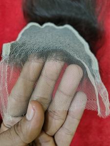 มัดผมมนุษย์สำหรับต่อผมตรงและมัดผมตรงส่วนหน้าผมต่อแบบปิดผมสีดำ - Product Image 6