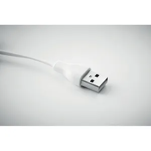 CLAUER Cable 3 en 1 de Bambú Ecológico, Gadgets USB, Producto Promocional - Product Image 2