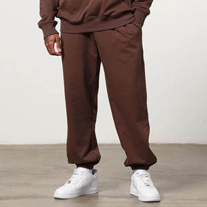 Venta caliente logotipo personalizado seta de gran tamaño 2 piezas pulóver Sudadera con capucha y Jogger Heavyweigth algodón hombres Sweatsuite hombres chándal conjunto - Product Image 5