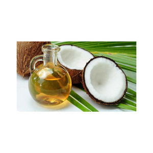 Huile de noix de coco biologique pure à 100% de marque privée pour les soins du visage et de la peau des cheveux - Product Image 1