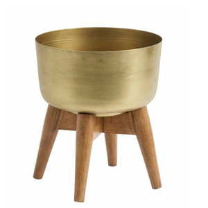 Maceta moderna de metal, maceta galvanizada para decoración de suelo, macetas para el hogar, Hotel, oficina, jardín, uso a buen precio - Product Image 5