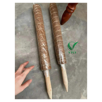 Tongkat sabut kelapa dari Vietnam untuk pengaturan tanaman hutan dalam ruangan dengan MOQ rendah ekspor