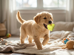 LadyToys Dog Treat <b>Puzzle</b> <b>Cube</b> – Interactive Slow Feeder Toy for Dogs, Durable Chew-Resistant, Mental Stimulation - Product Image 2