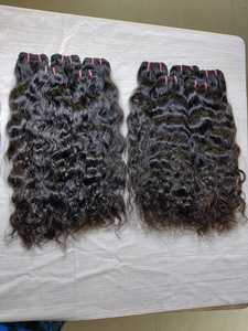 Extensiones de Cabello Humano Natural Remy Indio, Ondulado Profundo, Ondulado al Agua, Ondulado Natural, para Paquetes, Alta Calidad - Product Image 5