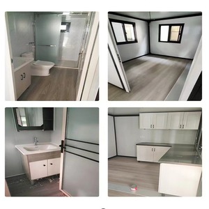 Maison conteneur préfabriquée extensible de 20 pieds et 40 pieds à vendre, avec 3, 4 ou 5 chambres, design moderne, pour usage bureautique - Product Image 2
