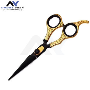 High Quality Matte Black and Gold <strong>Dragon</strong> <strong>Handle</strong> Japanese Barber <strong>Scissor</strong> Barber Hairdressing <strong>Scissors</strong> - Product Image 2