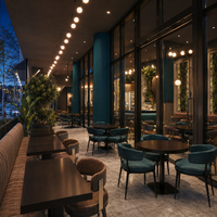 Ensemble de meubles de banquette pour bistrot, restaurant, bar, café, hôtel, table et chaises pour petit café, restaurant, hôtel