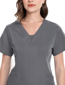 Professional Unisex Cotton Scrub <b>Sets</b> Medical Hospital Nursing Uniforms <b>Doctors</b> Nurses Wholesale Custom Workwear - Product Image 5