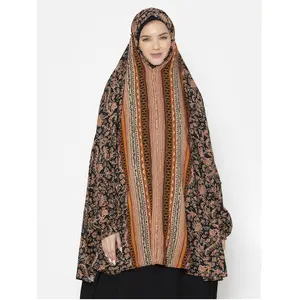 Meilleures ventes Robes de créateur personnalisées pour femmes Naqab à manches longues Burqa multicolores Style ethnique Mode islamique Robes musulmanes Abaya - Product Image 1