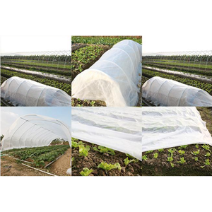 Agricultural Nonwoven Fabric Floating Row Cover 15-50 GSM Medium Weight Breathable <b>Waterproof</b> Outdoor Agriculture Use - Product Image 2