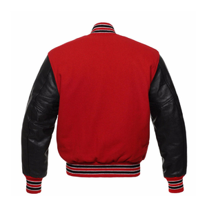 Hot Selling Men's Stand Collar Letterman Windproof <b>Jackets</b> with Front Logo New Fashion Design - Product Image 3