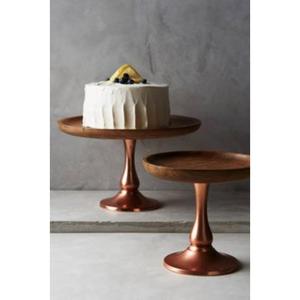 Support à gâteau traditionnel en bois pour mariages d'inspiration vintage Tea Parties Baby Showers et présentations de desserts de vacances - Product Image 5