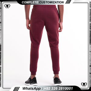 Pantalon de jogging pour hommes avec logo personnalisé pantalon de survêtement pour entraînement physique pour hommes pantalon de jogging en tissu polaire pantalon de survêtement de gymnastique - Product Image 3