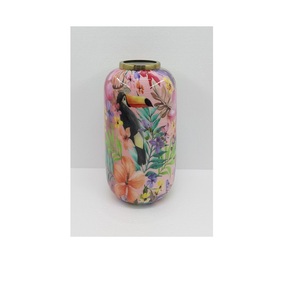 รูปลอกแจกันดอกไม้โลหะแบบทันสมัยสำหรับตกแต่งบ้านโต๊ะทำมือปรับแต่งได้ตามต้องการ - Product Image 2