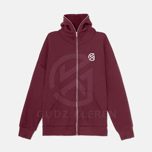 เสื้อฮู้ดมีซิปสำหรับผู้ชายผ้านุ่มสบายระบายอากาศได้ดีผ้านุ่มใส่กลางแจ้ง - Product Image 1