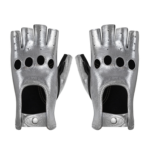 Gants de cyclisme professionnels confortables à la mode en cuir de mouton pur gants de conduite Protection UV dernière conception étanche - Product Image 1