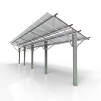 Structure de montage agricole Structure de panneau solaire Kit de support de montage de panneau solaire