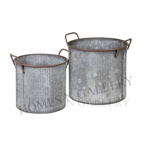 New Arrival Antique Design New Finishing High Quality Metal Iron Outdoor Garden Decorative <b>Large</b> Planters Pots - Product Image 5