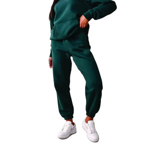 ชุดวอร์มสำหรับผู้หญิงชุดวอร์มสีทึบแห้งเร็วปรับแต่งโลโก้ได้สวมใส่สบายระบายอากาศได้ดี - Product Image 3