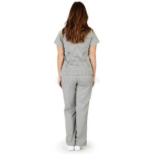 Good Quality Women <b>Scrub</b> <b>Sets</b> 2026 New Fashion Design Lightweight Cotton Polyester Hospital Use Customizable <b>Scrub</b> <b>Sets</b> - Product Image 6