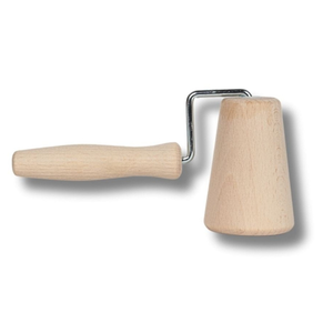 Rodillo de Madera de Haya Cónico para Pizza de 18 cm, Lijado, Sin Acabado, para Masa de Croissant, Venta al por Mayor, Logotipo Personalizado - Product Image 3
