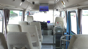 Minibús Coaster D6, Vehículo Eléctrico de 10-19 Asientos, Nueva Energía, VAN, Autonomía de 501-600 km, Motor de 100-150 kW, Batería de 90-110 kWh, Origen Estadounidense - Product Image 3