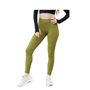 Leggings imprimés respirants en Spandex/Polyester à taille mi-haute, tricotés, avec logo personnalisé, service OEM, impression par sublimation, personnalisables pour le fitness - Product Image 5