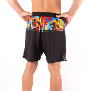 Pantalones Cortos de MMA Personalizados para Hombre, Lisos, Teñidos, Transpirables, de Secado Rápido, Antiarrugas, para Peleas y Boxeo, con Tu Propio Diseño - Product Image 6