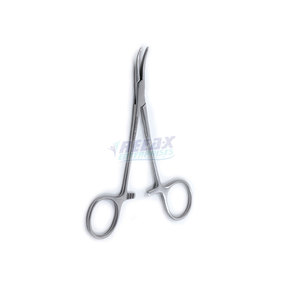 Pinzas hemostáticas de dientes dentados 14cm 16cm 18cm 20cm 22cm 24cm acabado opaco curvo recto por REEAX ENTERPRISES - Product Image 2