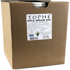 Huile de son de riz biologique de qualité supérieure, huile de cuisson raffinée, huile essentielle pure, hydratant, emballage en fût - Product Image 1