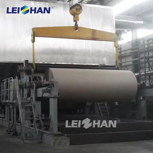 Máquina de reciclaje de cartón de dibujos animados para pequeñas empresas, máquina de papel, línea de producción de papel Kraft Fourdrinier - Product Image 3