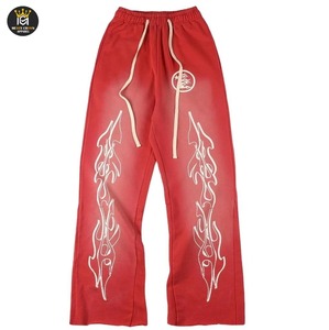 Pantalon de survêtement léger 100% coton pour homme et Streetwear pour Made In Pakistan Pantalon de survêtement à jambe large pour homme - Product Image 5