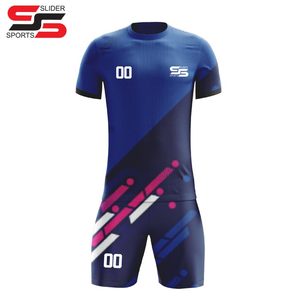 Camiseta de fútbol deportiva de alta calidad OEM, conjunto de uniformes de fútbol personalizados, fabricante de camisetas de fútbol - Product Image 5