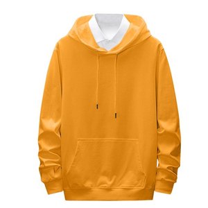 Sudaderas con capucha de algodón para hombre, sudaderas con capucha informales con cordón sólido clásico, suéter cómodo de moda 2025 con bolsillo - Product Image 1