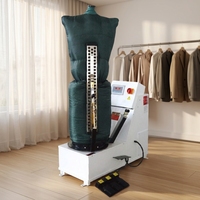 Machine de finition électrique en acier inoxydable haute performance pour le séchage et le finissage des vêtements, idéale pour le repassage des chemises