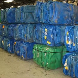 Déchets de fûts bleus en PEHD, résistants aux produits chimiques, qualité automobile, à vendre, prix bas, vente en gros, plastique recyclé propre, qualité supérieure - Product Image 1