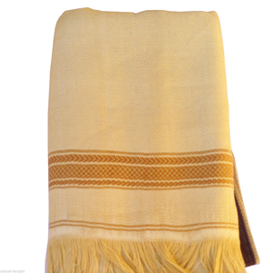 Châles musulmans chauds faits à la main de couleur unie de haute qualité brodés pour hommes mode d'hiver poids lourd chaud long imprimé - Product Image 3