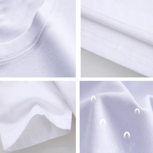 2024 último diseño OEM transpirable media manga Impresión de ciclo personalizado Logo suelto mujer verano XL talla camiseta suministro al por mayor - Product Image 6