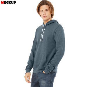 Sudadera con capucha de mezcla de algodón suelta informal con estampado Tie-Dye para hombre con bolsillo de canguro sudaderas con capucha de nuevo diseño personalizadas - Product Image 2
