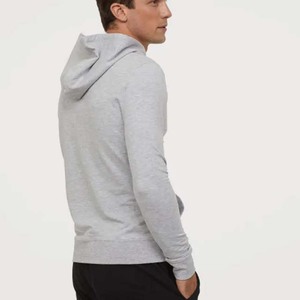 Sudadera con Capucha para Hombre, 100% Algodón, Forro Polar, Manga Larga, Invierno, Ecológica, Transpirable, Precio al por Mayor - Product Image 3