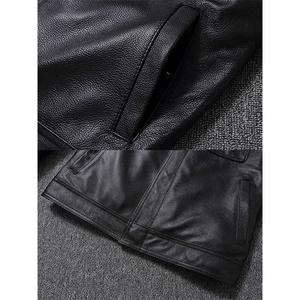 Venta al por mayor 2024 de alta calidad a prueba de viento por encargo transpirable cremallera motocicleta chaqueta de cuero OEM servicio de diseño - Product Image 3