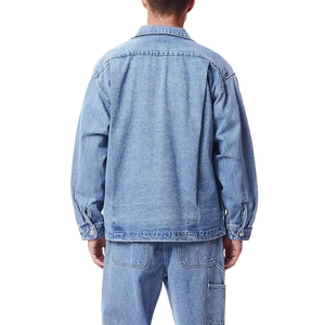 Chaqueta de Mezclilla para Hombre, Chaqueta Bomber de Moda, Chaqueta Vaquera Informal para Hombre, Ropa de Abrigo Masculina - Product Image 3